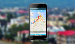 Shortest Route Mobile App